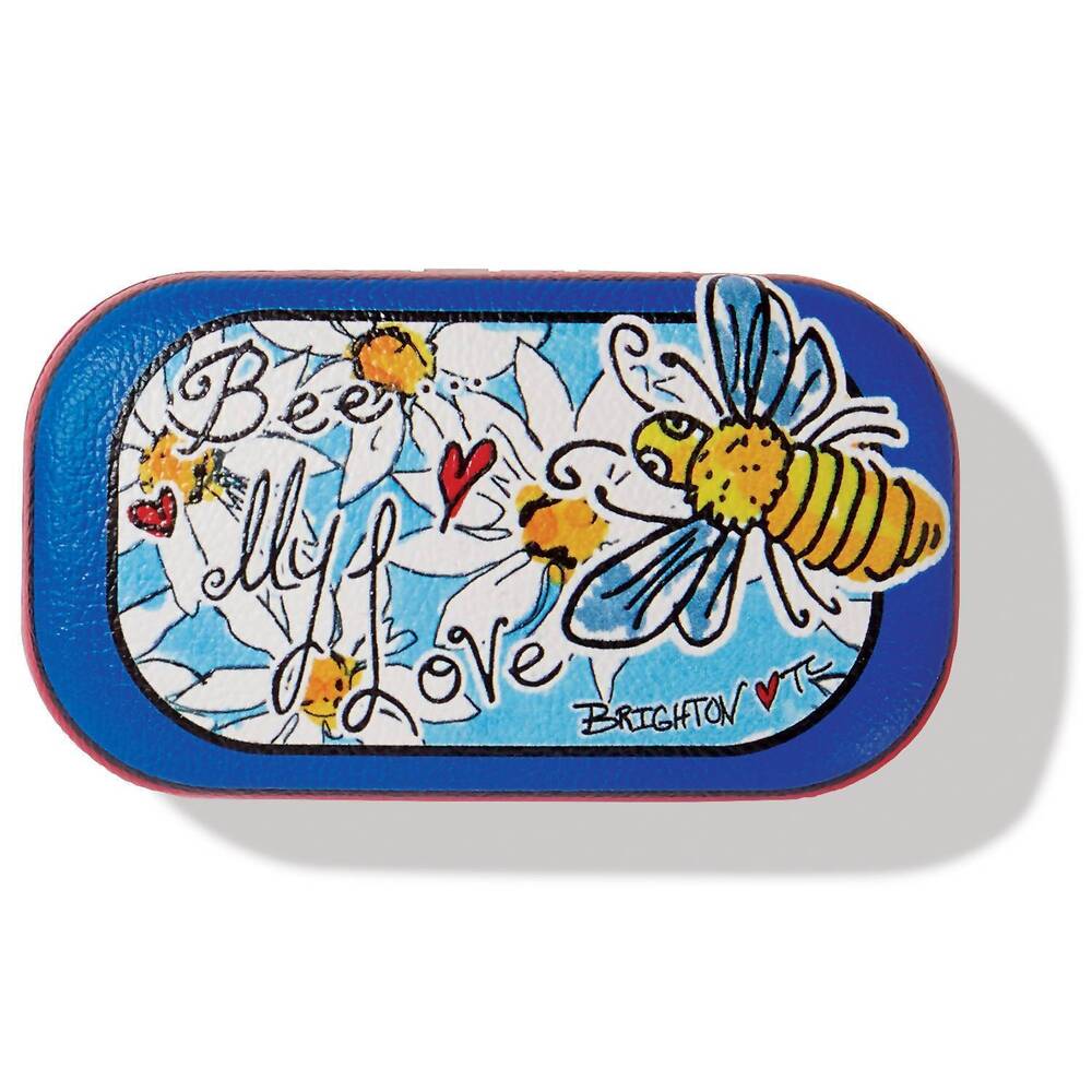 NEW BRIGHTON bee happy mini box in blue